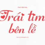 Font Việt hóa Fiolex girl