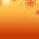 Colorful bright new year holiday background