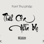 Font Thư pháp Fz Thu PhapTieuTu