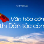 Font tiếng Việt Gánh (Ganh Typeface)