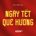 Font Việt hóa 1FTV VIP Vintage Camping