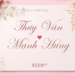 Font Việt hóa SFU Edwardian Script Regular