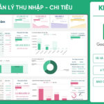 Template Quản lý Thu nhập - Chi tiêu Google Sheet