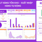 [GS-BUS-003] Mẫu Quản lý Hàng tồn kho - Theo dõi Xuất nhập hàng tự động