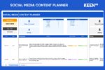 [GS-MAR-001] Social Media Content Planner Google Sheet 1