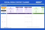 [GS-MAR-001] Social Media Content Planner Google Sheet 3