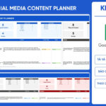 [GS-MAR-001] Social Media Content Planner Google Sheet