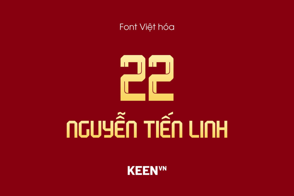 Font Việt hóa KD Adidas Pro
