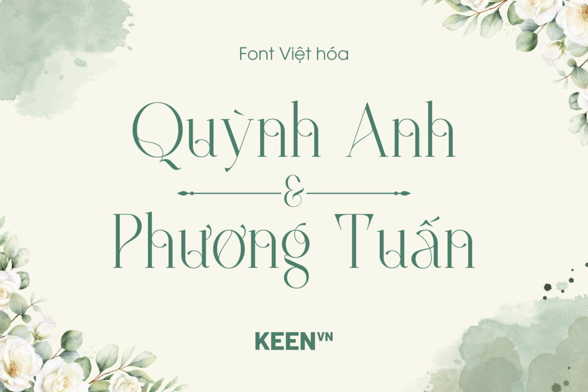 Font Việt hóa KD Type Ultimate