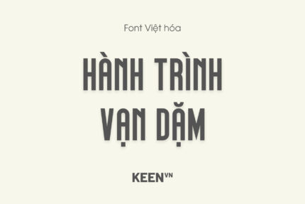 Font Việt hóa OAI Showtilla