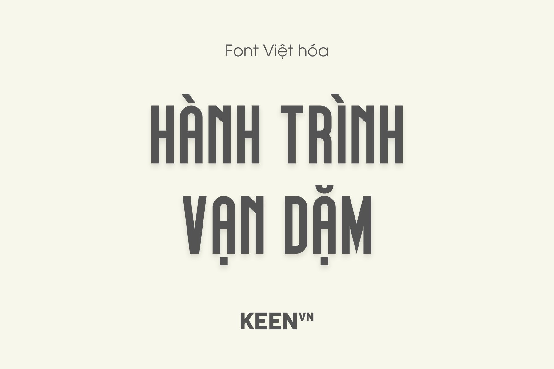 Font Việt hóa OAI Showtilla