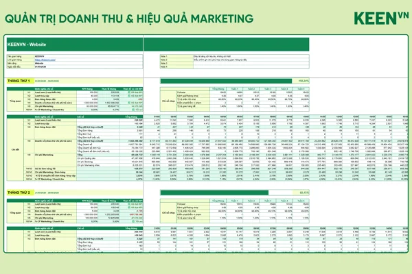[GS-BUS-006] Quản trị và Báo cáo Doanh thu bán hàng & Hiệu quả Marketing đa kênh (TMĐT)
